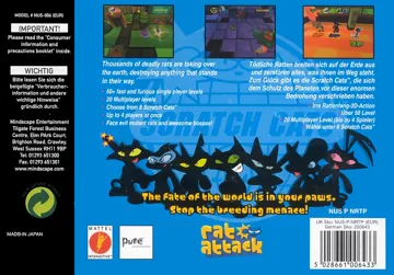 Rat Attack (Europe) (En,Fr,De,Es,It,Nl) box cover back